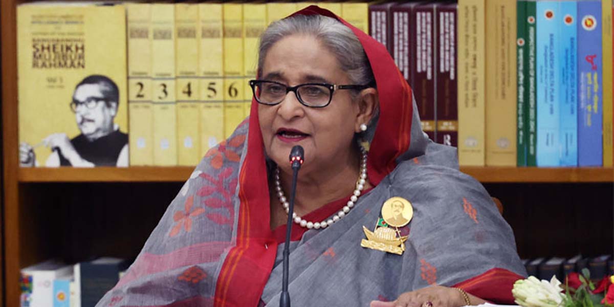 প্রধানমন্ত্রী শেখ হাসিনা