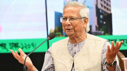 ভারতে সেতু ধসে প্রাণহানির ঘটনায় প্রধান উপদেষ্টার গভীর শোক