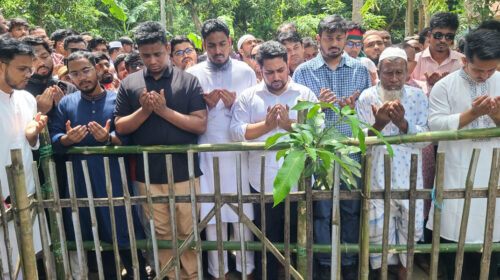 শহীদ আবু সাঈদের কবর থেকে ‘জুলাই পদযাত্রা’ শুরু