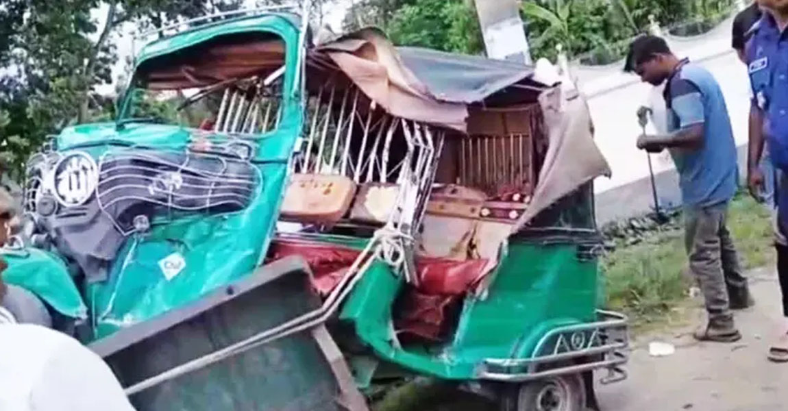 নকলায় বাসচাপায় শিশু নিহত, আহত ৫