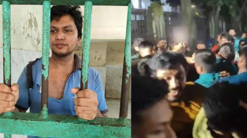রুমমেটকে ছুরিকাঘাত: হত্যাচেষ্টা মামলায় গ্রেপ্তার ডাকসু ভিপি প্রার্থী জালাল
