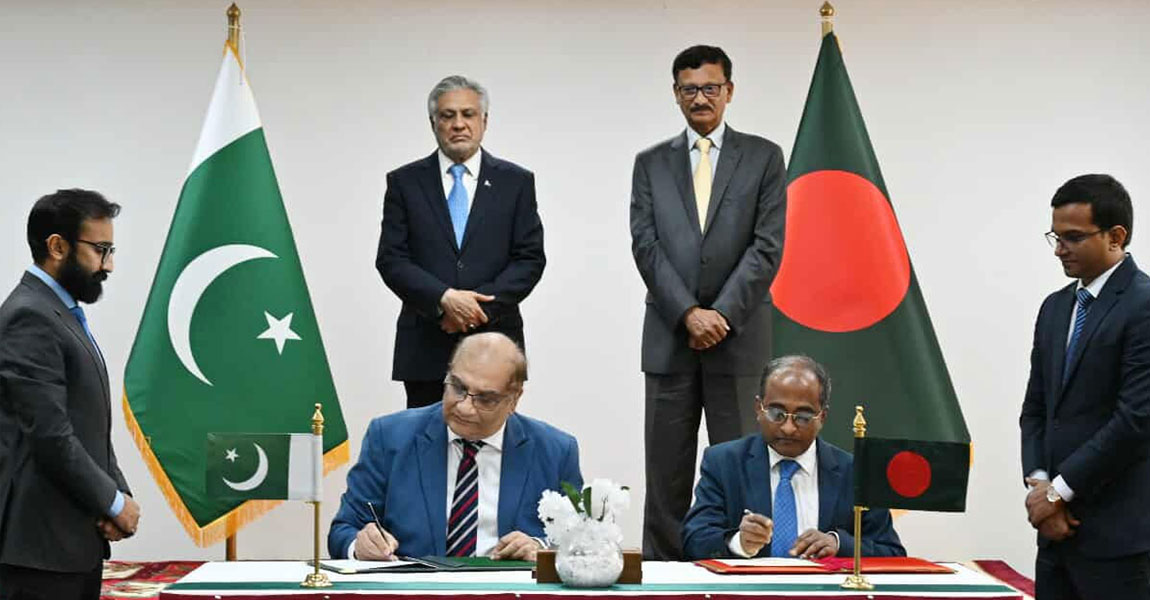 কী কী চুক্তি-সমঝোতা স্মারক সই হলো বাংলাদেশ-পাকিস্তানের মধ্যে