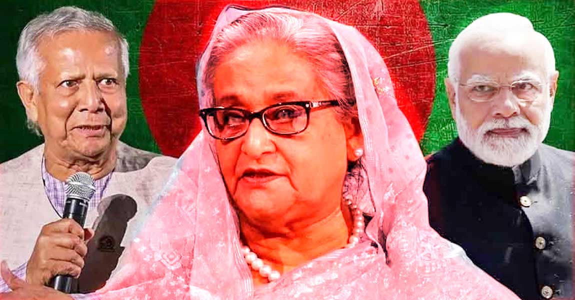 দিল্লির অনুষ্ঠানে হাসিনার বক্তব্য: ঢাকার ‘ক্ষুব্ধ’ প্রতিক্রিয়া