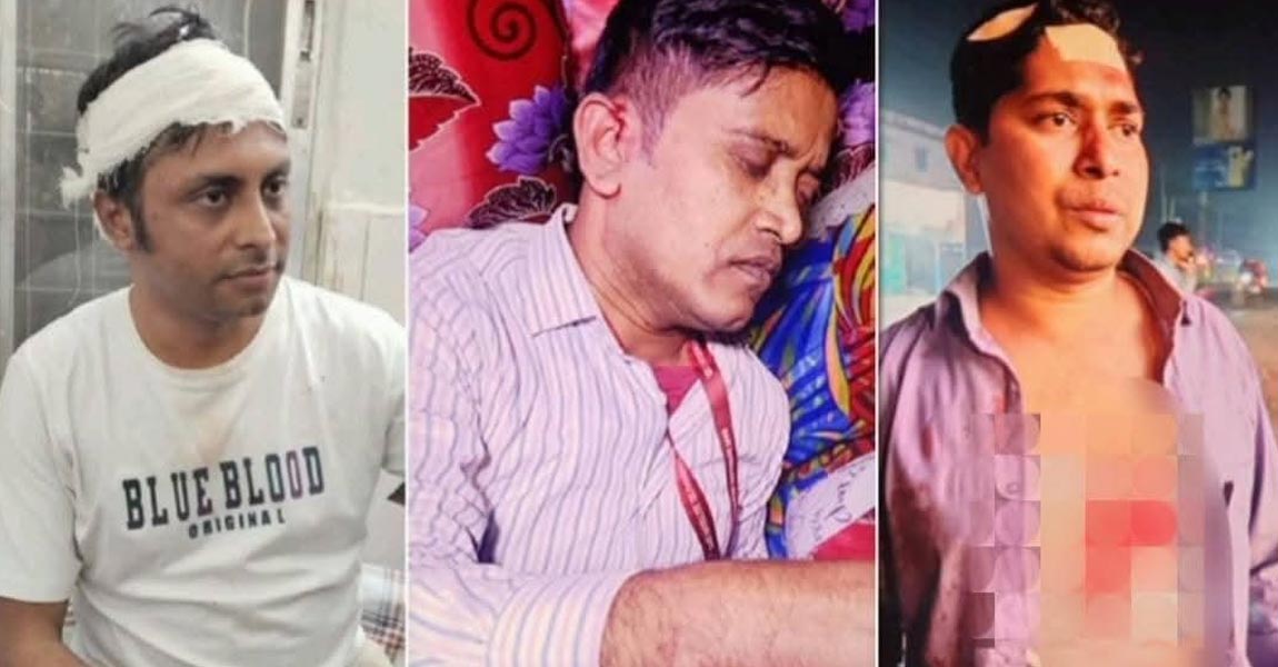 নরসিংদীতে সাংবাদিকদের ওপর হামলাকারীরা চিহ্নিত