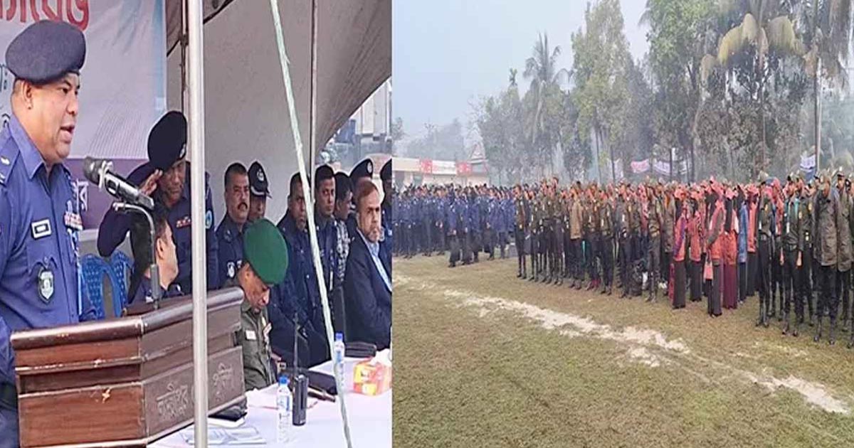 লক্ষ্মীপুরে আইনশৃঙ্খলা রক্ষাকারী বাহিনীর ১০ হাজার কর্মী নিযুক্ত