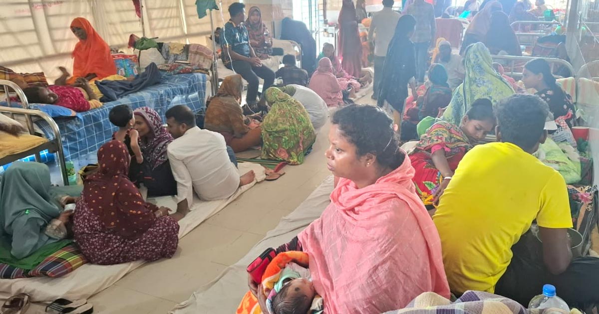 নওগাঁয় বেড়েছে হামের প্রাদুর্ভাব