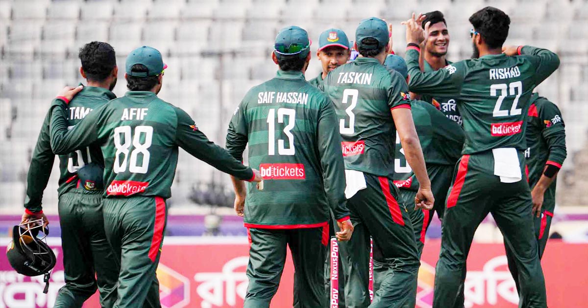 নাহিদ-তানজিদ নৈপুণ্যে পাকিস্তানকে নাস্তানাবুদ করে সিরিজ শুরু বাংলাদেশের