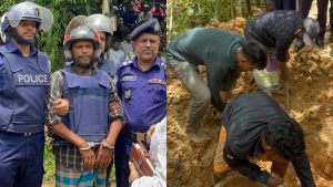 স্ত্রীকে হত্যার পর উঠানে মাটিচাপা, স্বামীসহ গ্রেপ্তার ৪